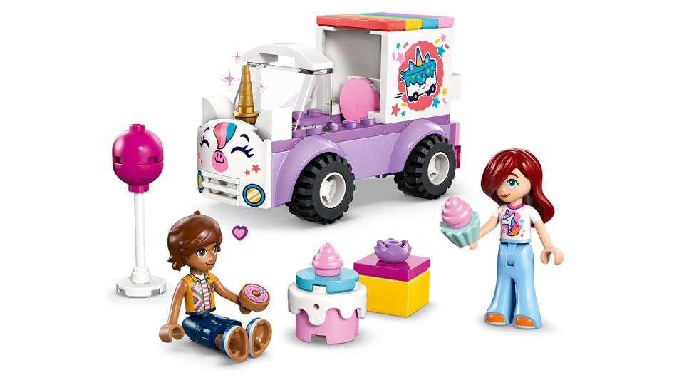 LEGO Friends 42675 Auto-Unicorno per la Consegna di Torte