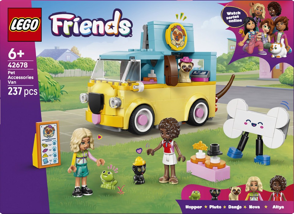 LEGO Friends 42678 Furgone di Accessori per Animali Giocattolo