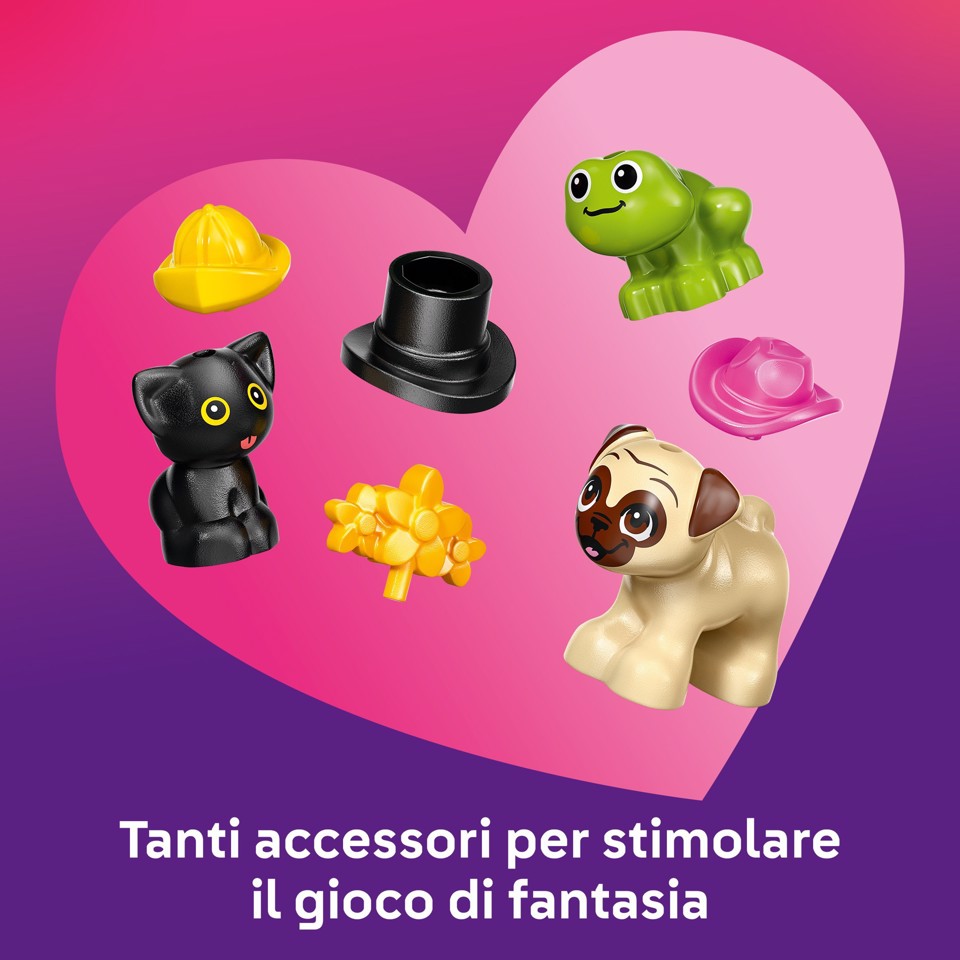 LEGO Friends 42678 Furgone di Accessori per Animali Giocattolo, con 2 Mini Bamboline e 3 Animali, Idea Regalo per Bambine 6+