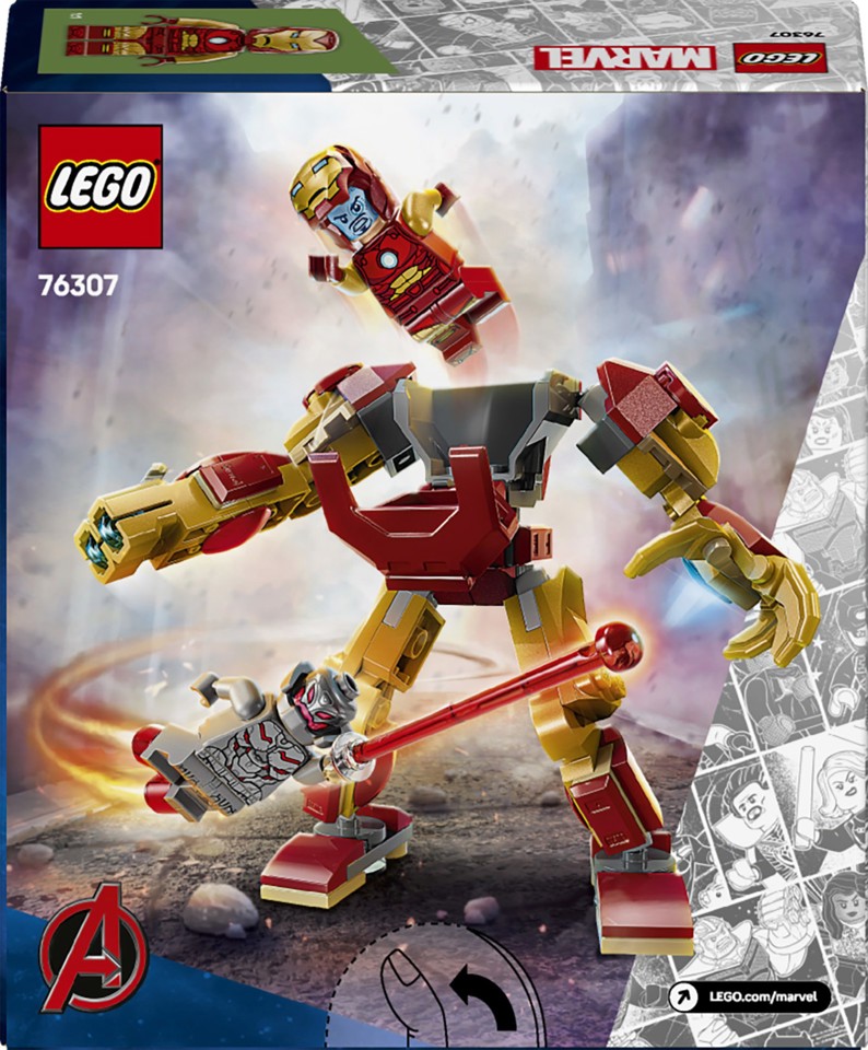 LEGO | Marvel 76307 Mech di Iron Man Contro Ultron