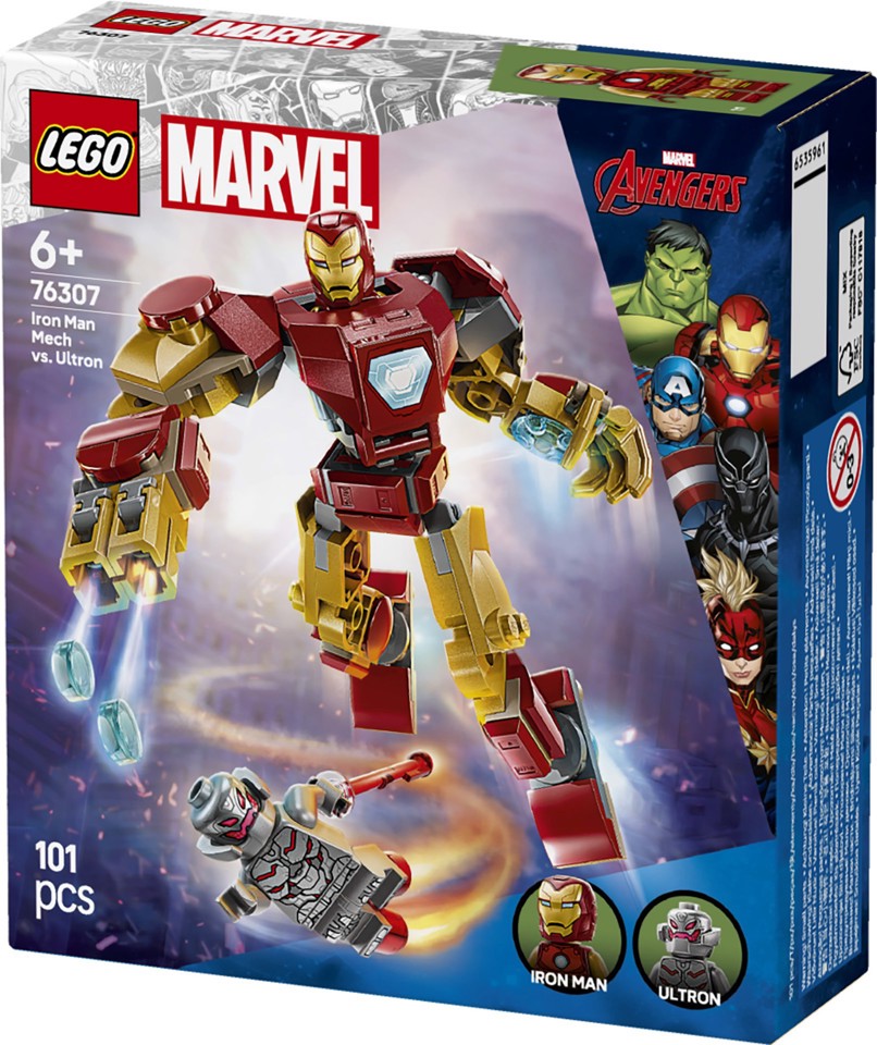 LEGO | Marvel 76307 Mech di Iron Man Contro Ultron