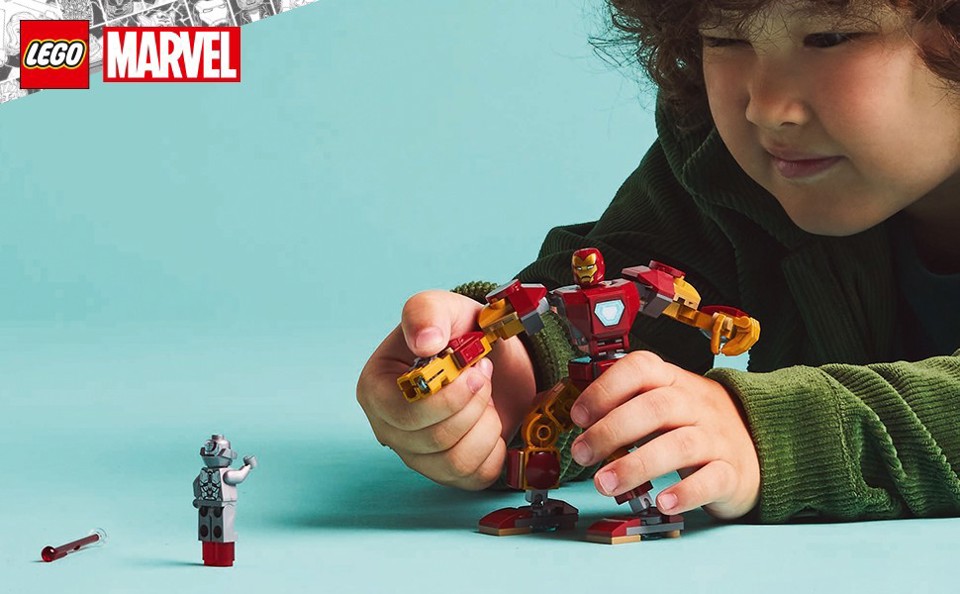 LEGO | Marvel 76307 Mech di Iron Man Contro Ultron