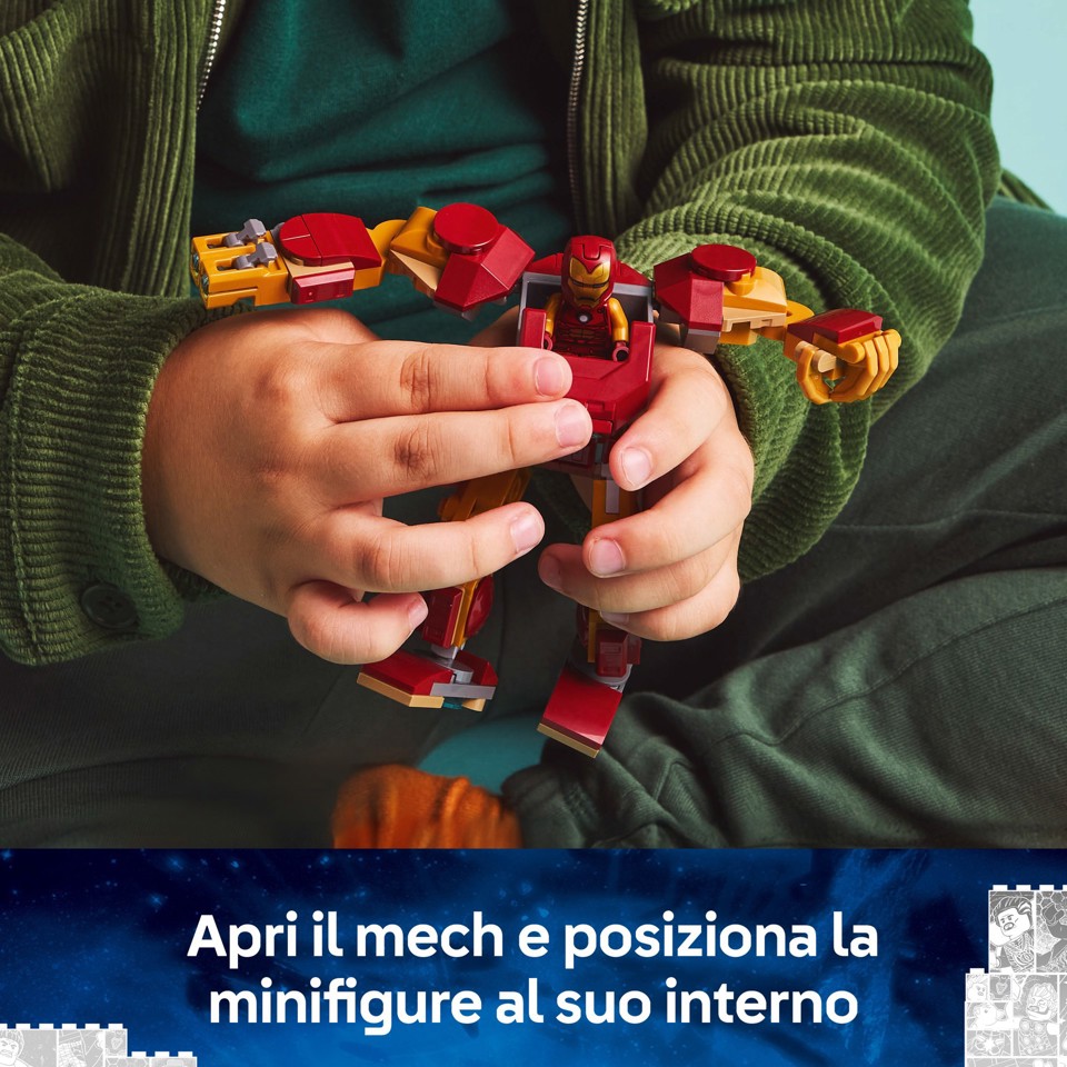 LEGO | Marvel 76307 Mech di Iron Man Contro Ultron