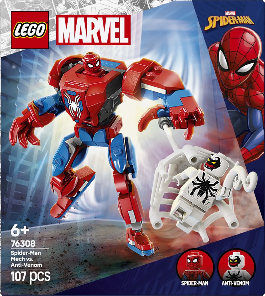 LEGO | Marvel 76308 Mech di Spider-Man Contro Anti-Venom