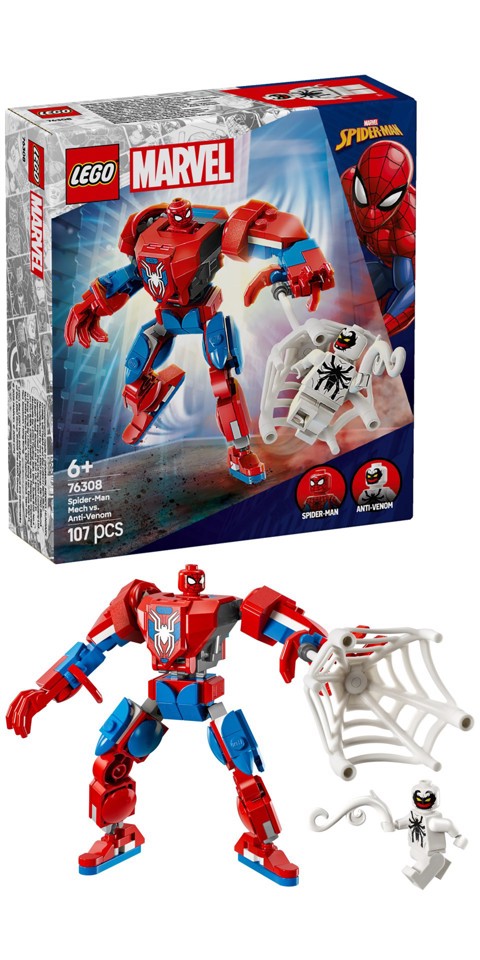 LEGO | Marvel 76308 Mech di Spider-Man Contro Anti-Venom