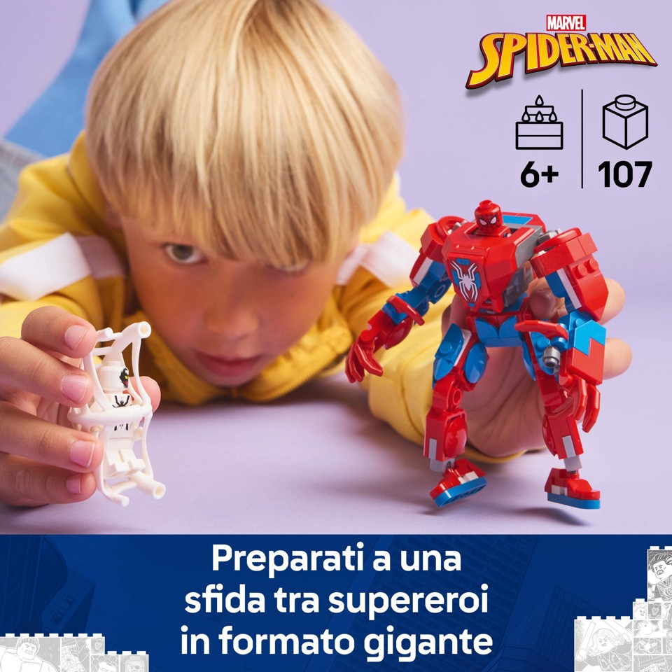 LEGO | Marvel 76308 Mech di Spider-Man Contro Anti-Venom