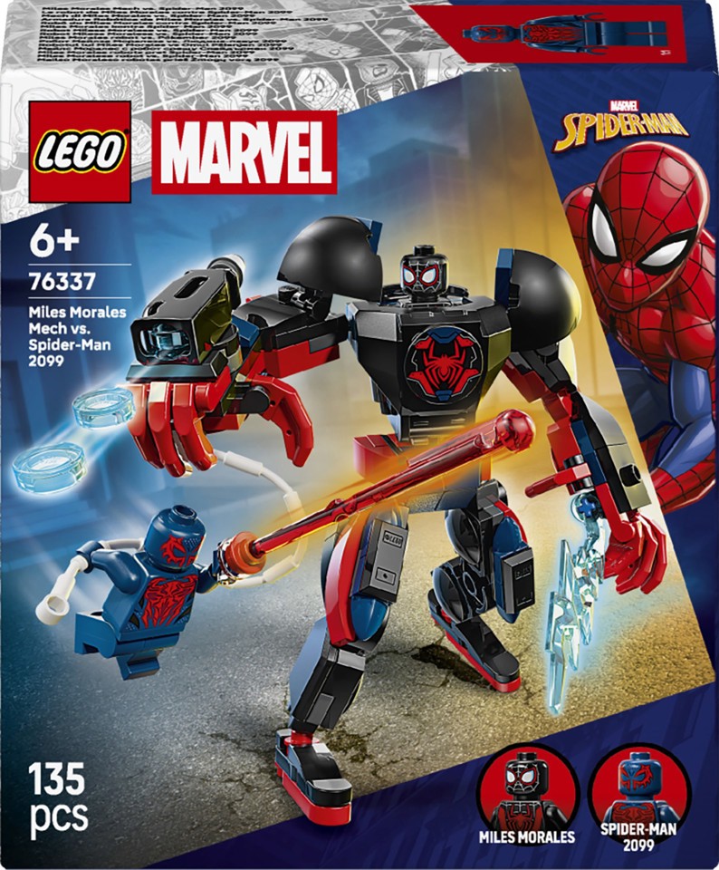 LEGO Marvel | 76337 Mech di Miles Morales vs. Spider-Man 2099