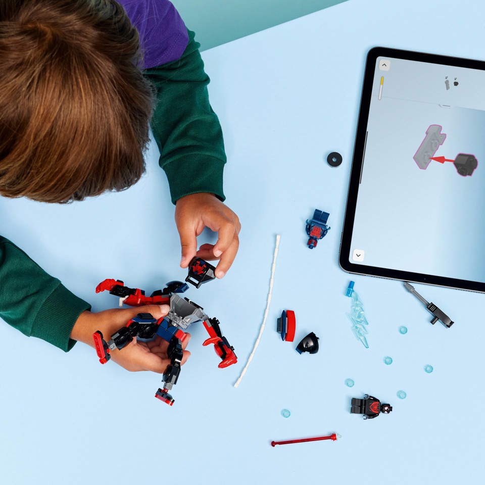 LEGO Marvel | 76337 Mech di Miles Morales vs. Spider-Man 2099