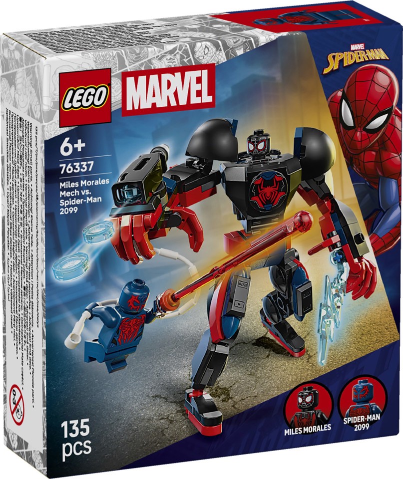 LEGO Marvel | 76337 Mech di Miles Morales vs. Spider-Man 2099