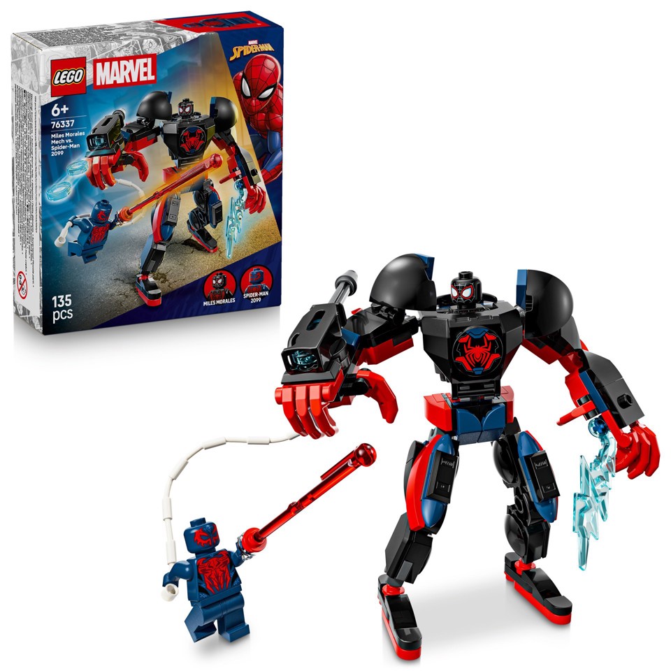 LEGO Marvel | 76337 Mech di Miles Morales vs. Spider-Man 2099
