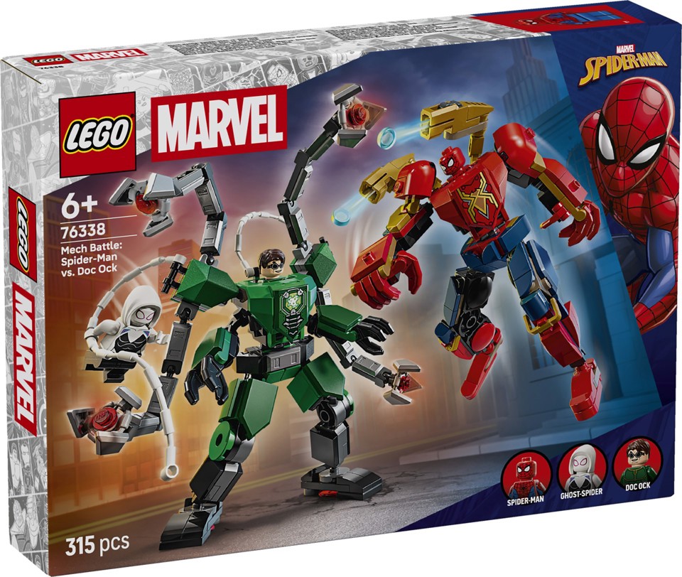 LEGO Marvel | 76338 Battaglia Mech: Spider-Man vs. Doc Ock