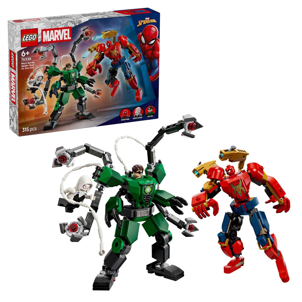 LEGO Marvel | 76338 Battaglia Mech: Spider-Man vs. Doc Ock