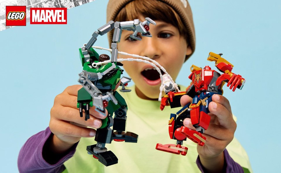 LEGO Marvel | 76338 Battaglia Mech: Spider-Man vs. Doc Ock
