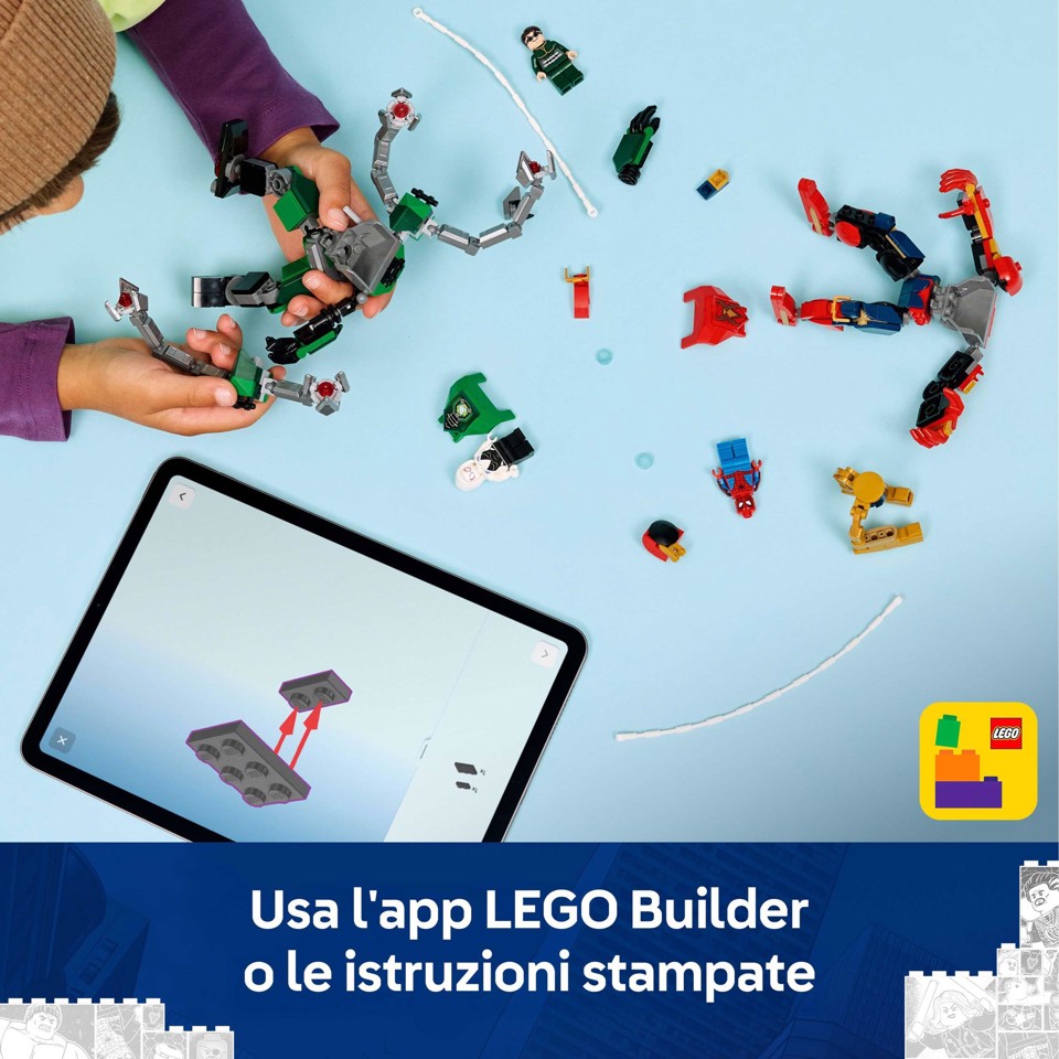 LEGO Marvel | 76338 Battaglia Mech: Spider-Man vs. Doc Ock