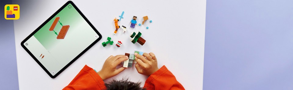 LEGO Minecraft 21583 Avventura di Steve nella Taiga