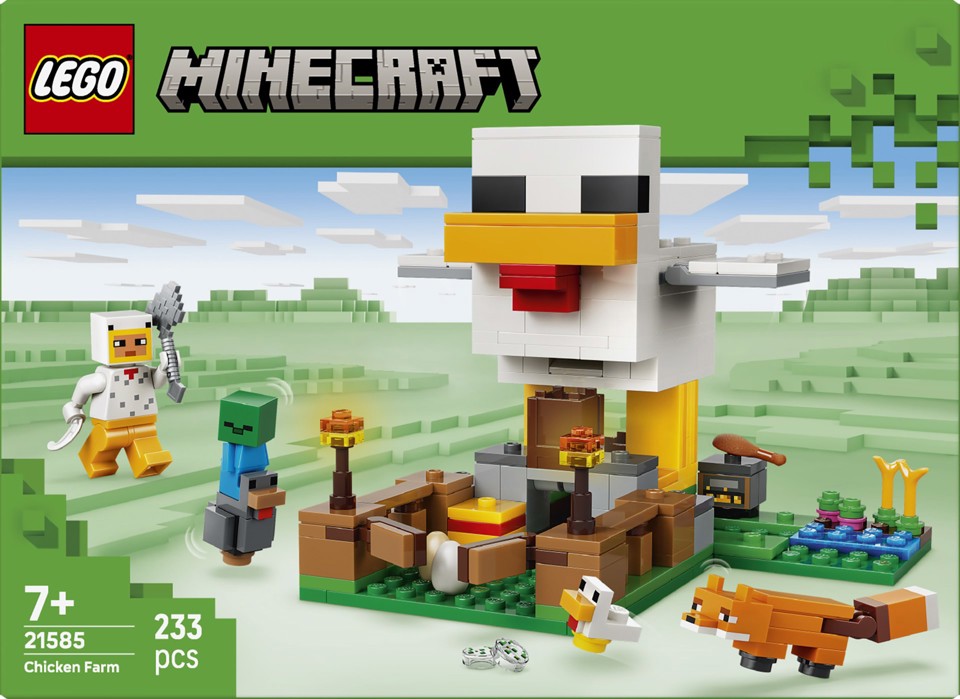 LEGO Minecraft 21585 Fattoria di Galline