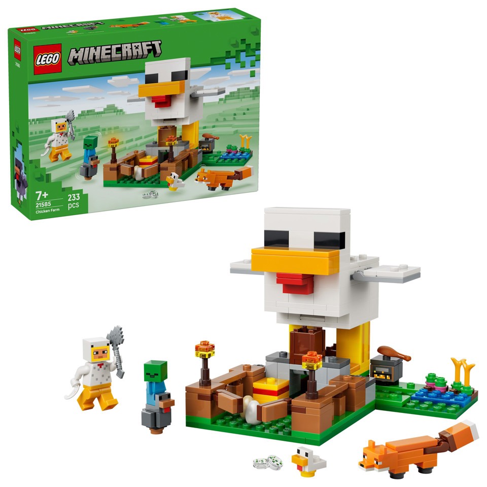 LEGO Minecraft 21585 Fattoria di Galline