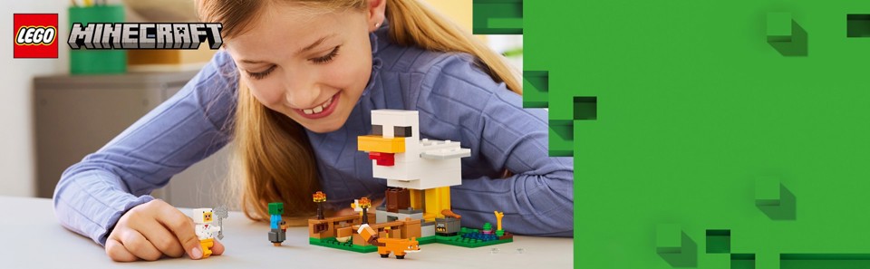 LEGO Minecraft 21585 Fattoria di Galline