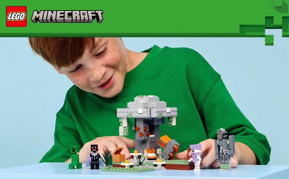 LEGO Minecraft 21586 Giardino Pallido