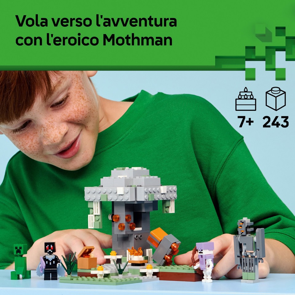 LEGO Minecraft 21586 Giardino Pallido