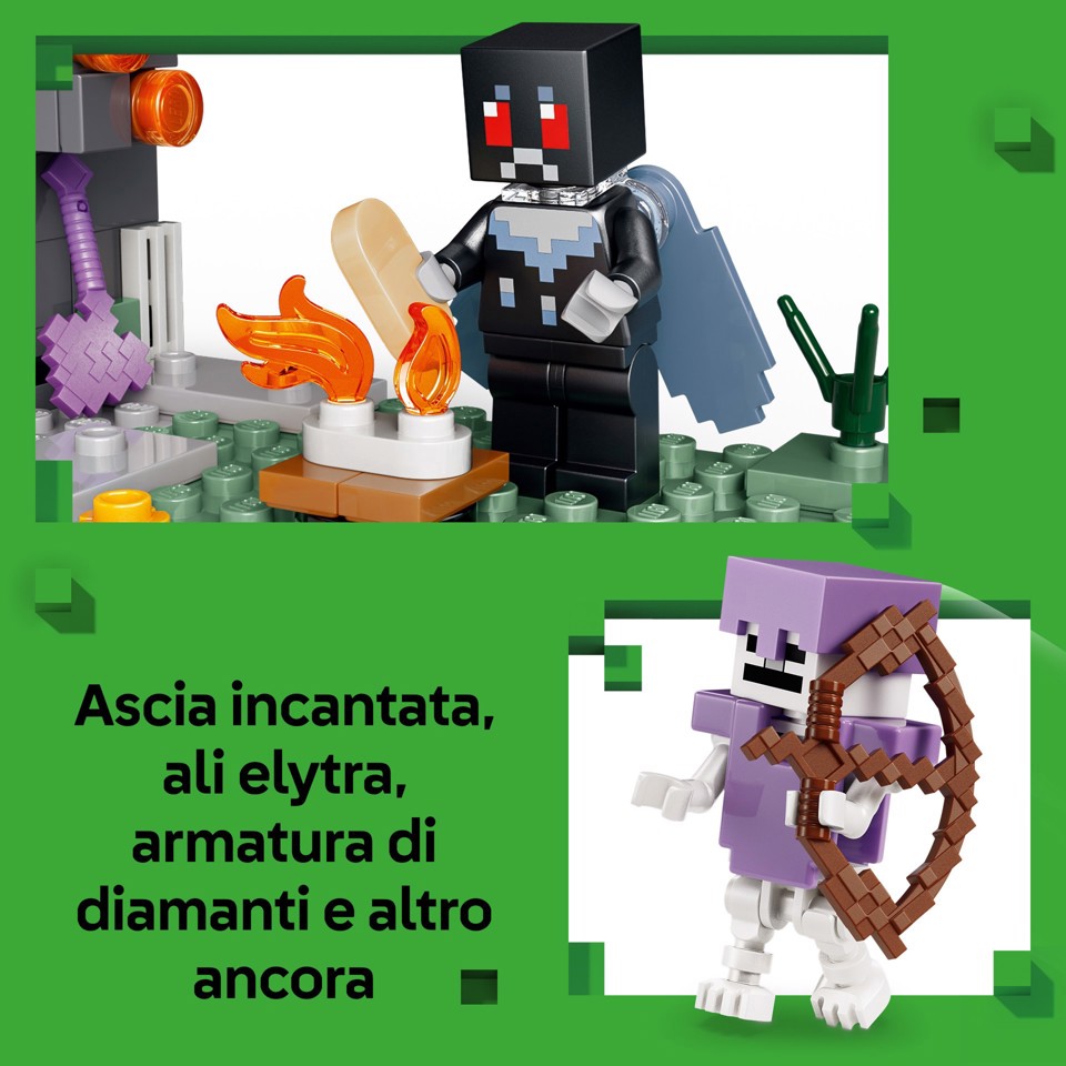 LEGO Minecraft 21586 Giardino Pallido