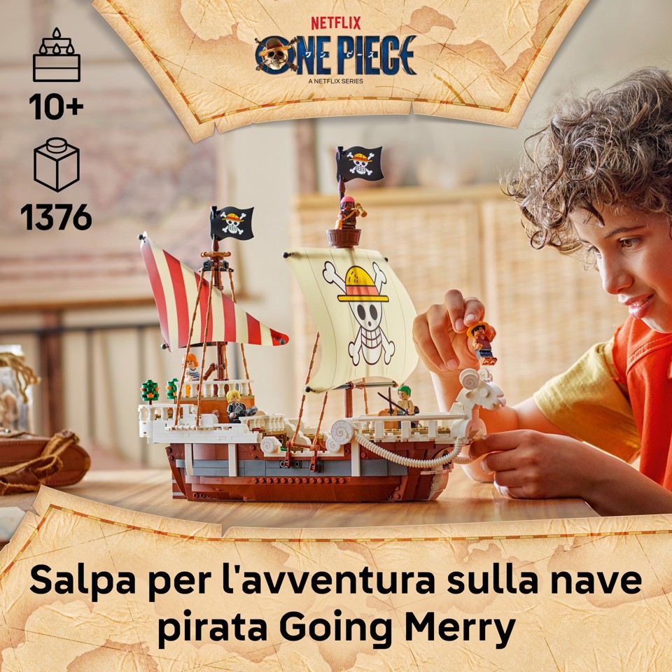 LEGO ONE PIECE 75639 La Nave Pirata Going Merry