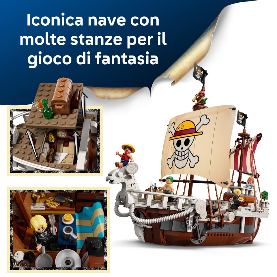 LEGO ONE PIECE 75639 La Nave Pirata Going Merry