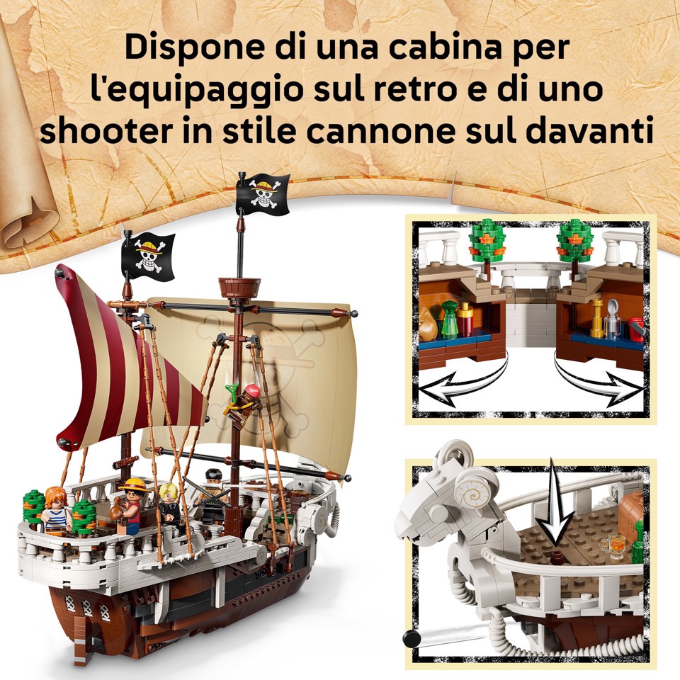 LEGO ONE PIECE 75639 La Nave Pirata Going Merry