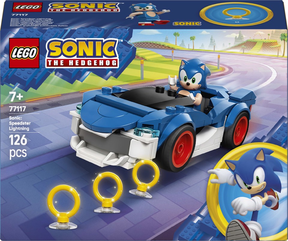 LEGO Sonic the Hedgehog 77117 Sonic: Fulmine Supersonico