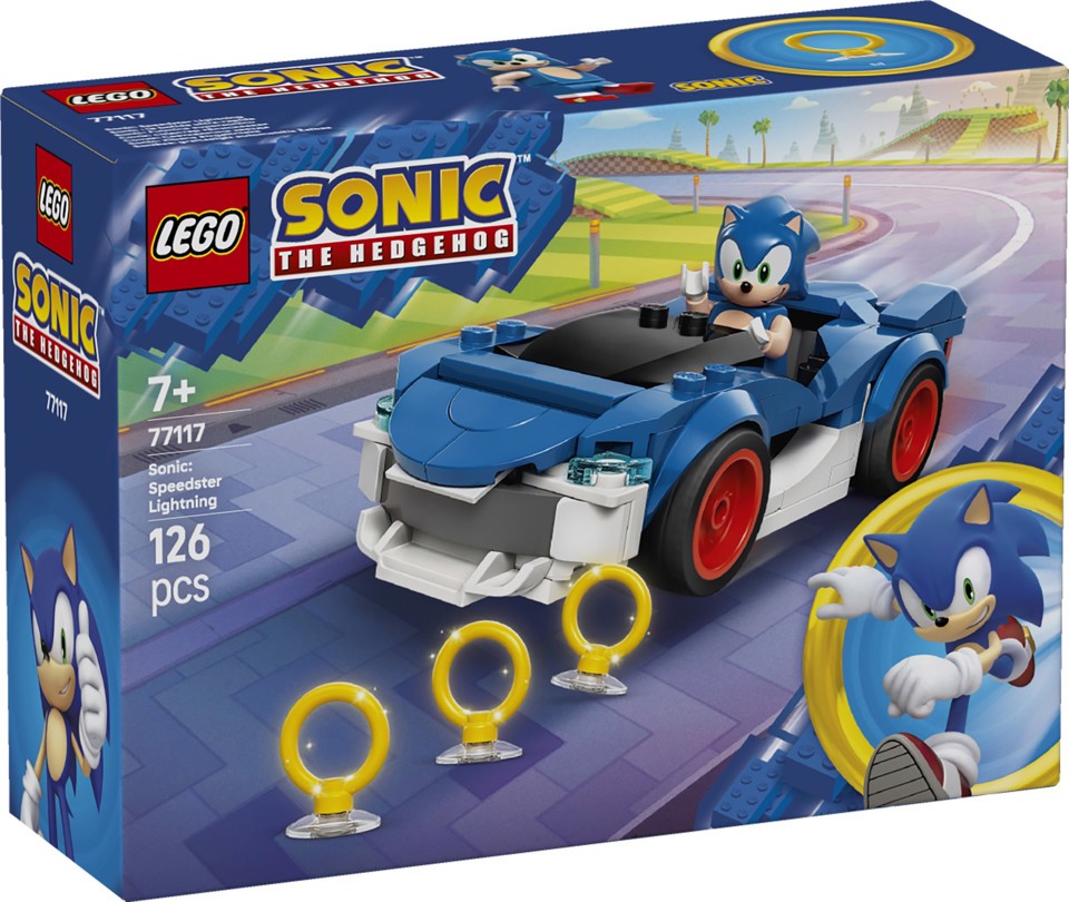 LEGO Sonic the Hedgehog 77117 Sonic: Fulmine Supersonico