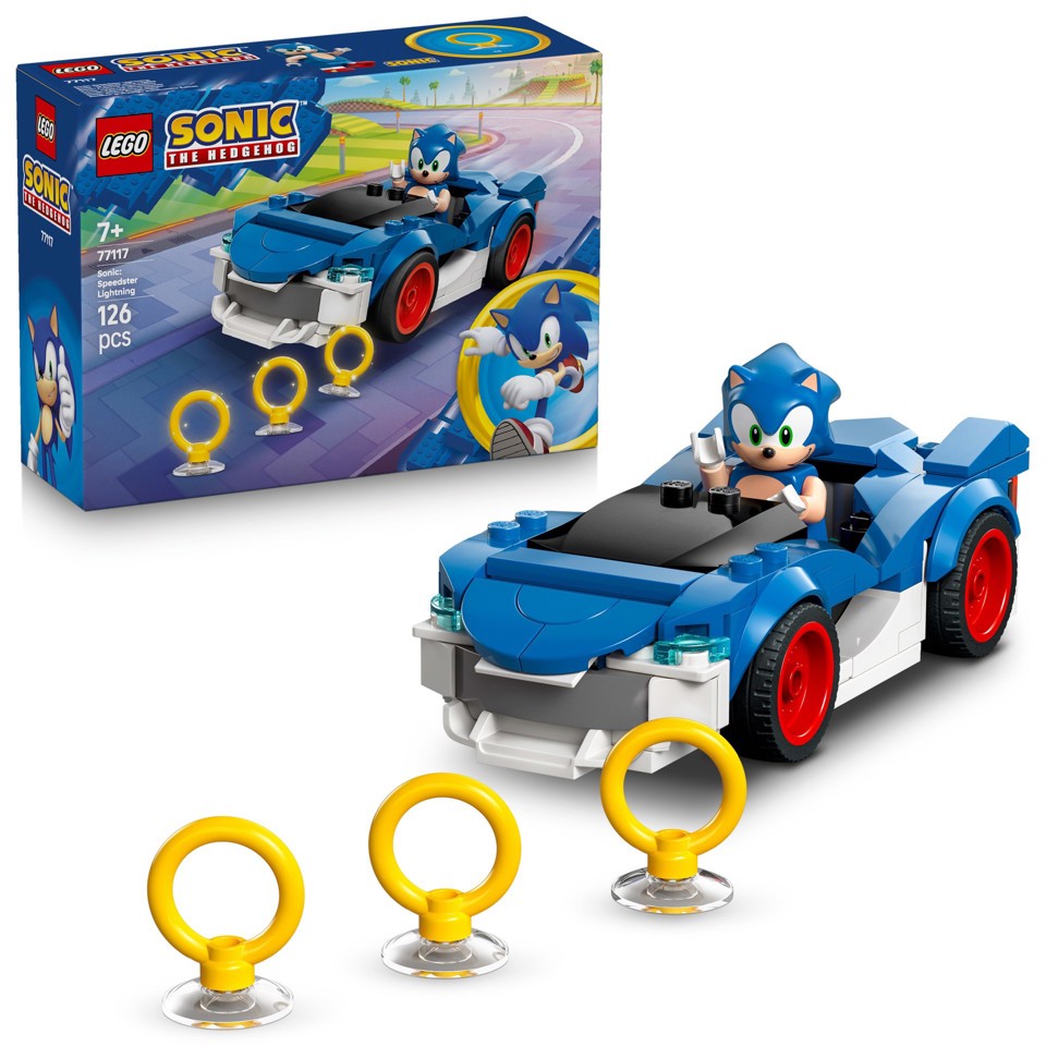 LEGO Sonic the Hedgehog 77117 Sonic: Fulmine Supersonico
