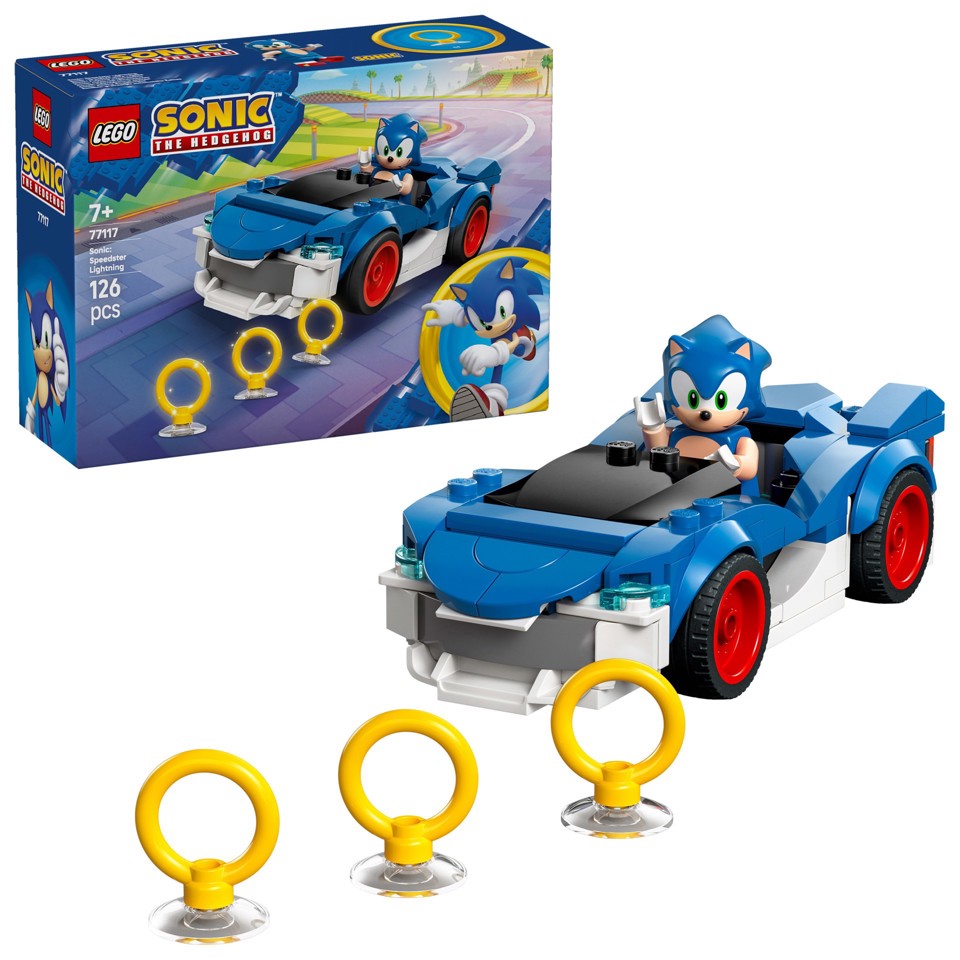 LEGO Sonic the Hedgehog 77117 Sonic: Fulmine Supersonico