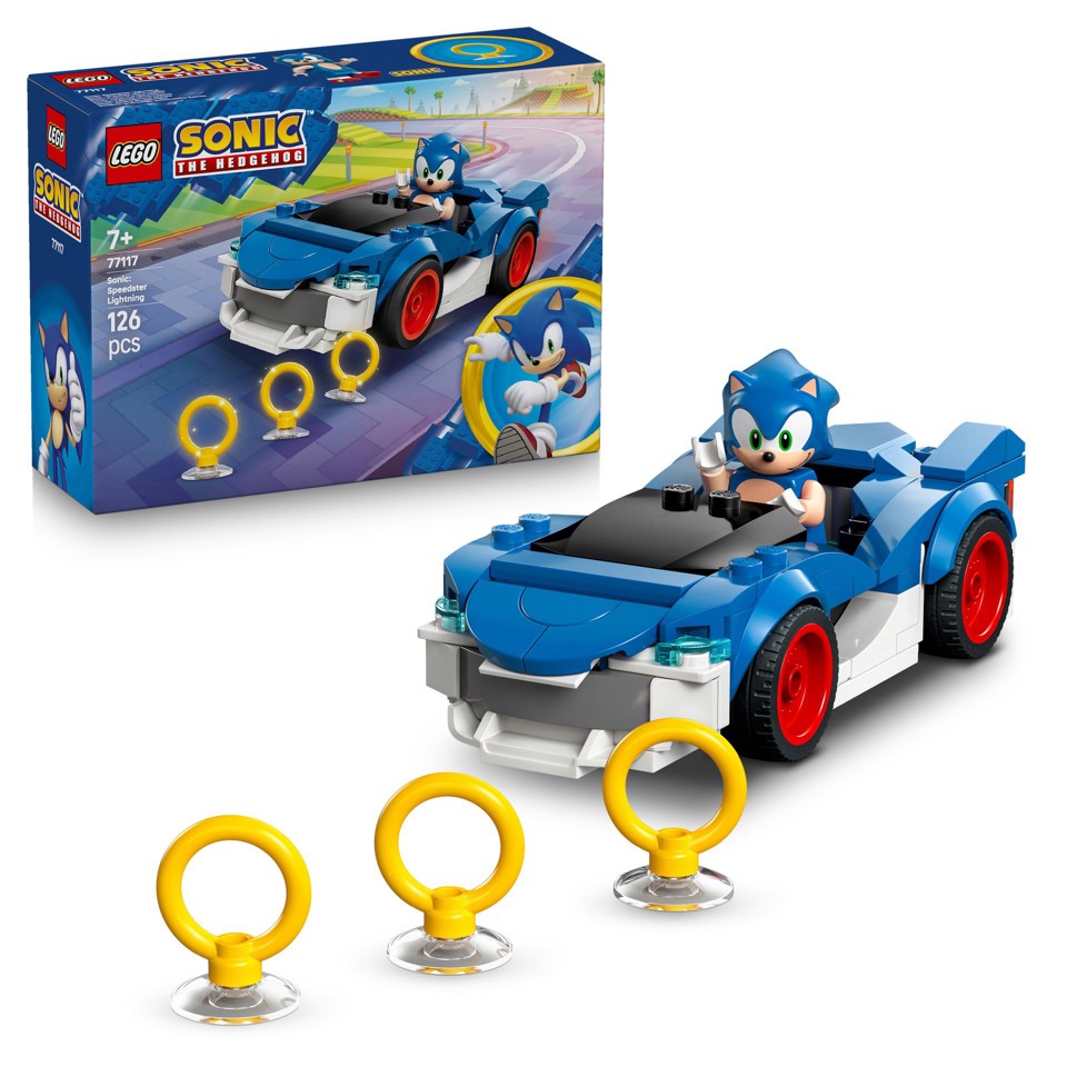 LEGO Sonic the Hedgehog 77117 Sonic: Fulmine Supersonico
