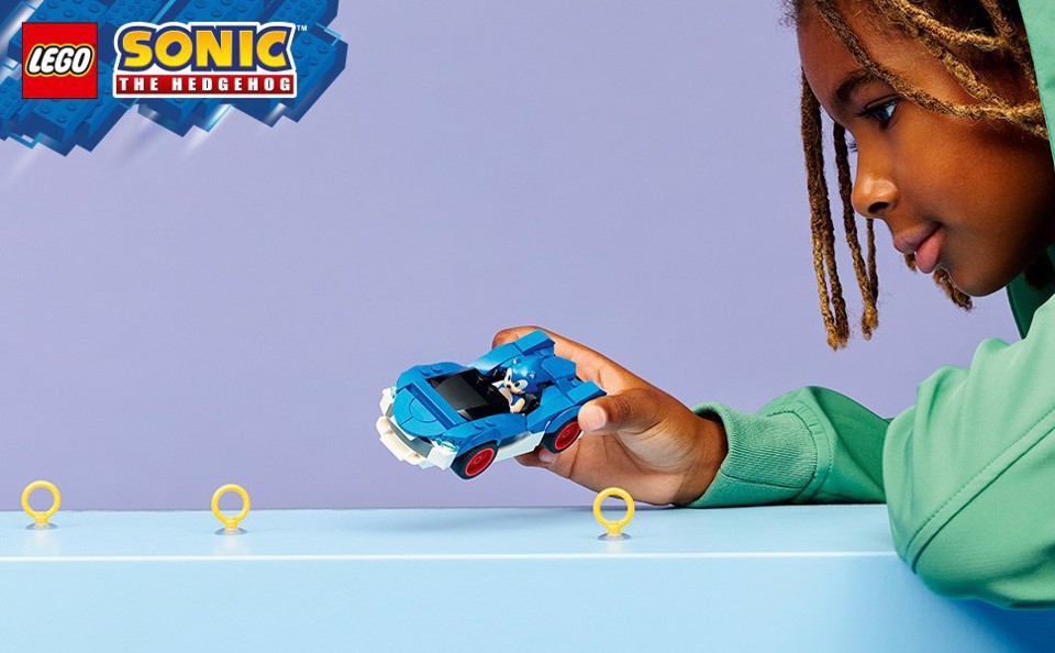 LEGO Sonic the Hedgehog 77117 Sonic: Fulmine Supersonico