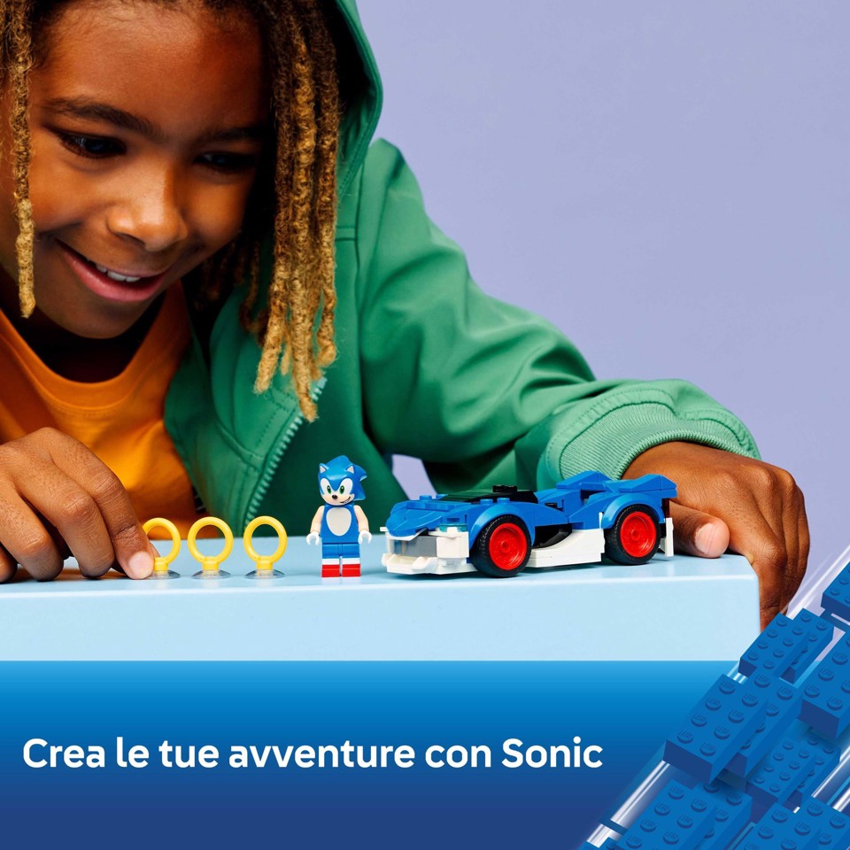 LEGO Sonic the Hedgehog 77117 Sonic: Fulmine Supersonico