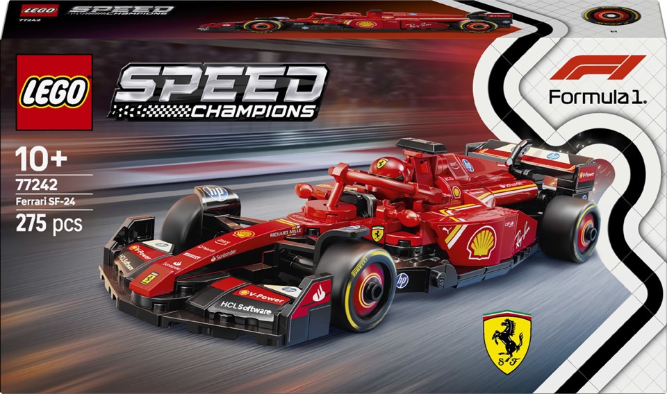 LEGO Speed Champions 77242 Auto da Corsa Ferrari F1 SF-24