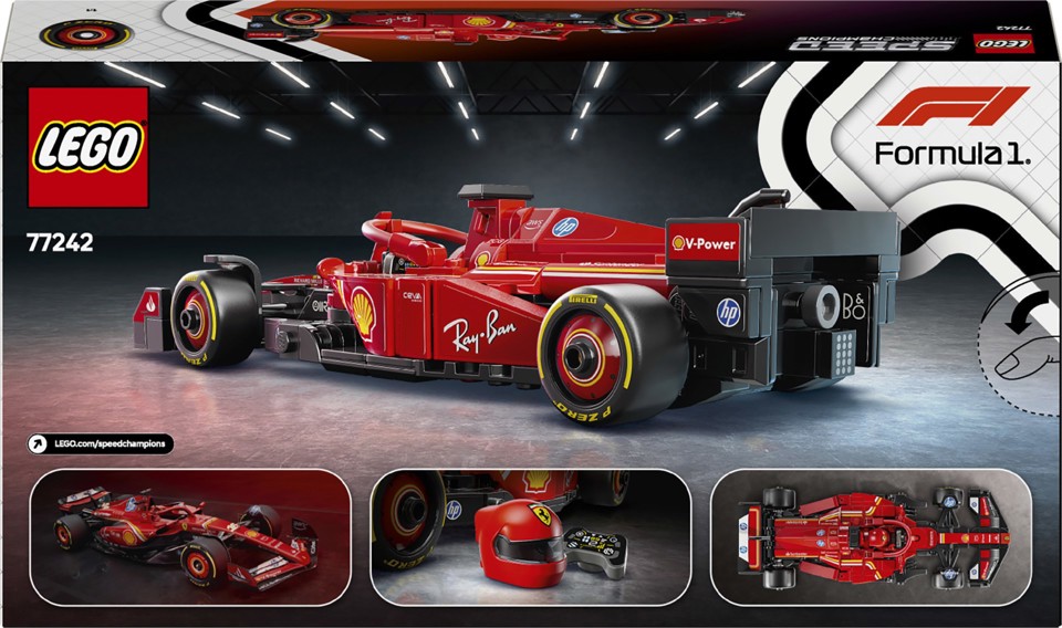 LEGO Speed Champions 77242 Auto da Corsa Ferrari F1 SF-24