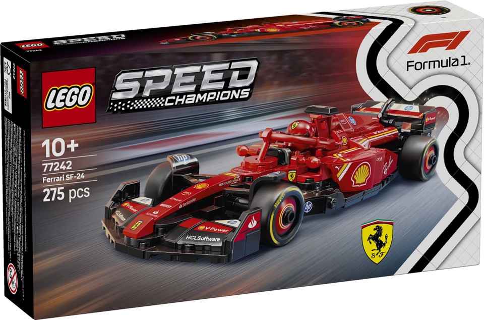 LEGO Speed Champions 77242 Auto da Corsa Ferrari F1 SF-24