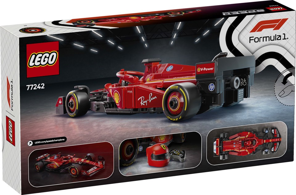 LEGO Speed Champions 77242 Auto da Corsa Ferrari F1 SF-24