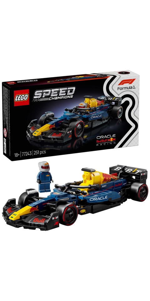 LEGO Speed Champions 77243 Auto da Corsa F1 Oracle Red Bull Racing RB20