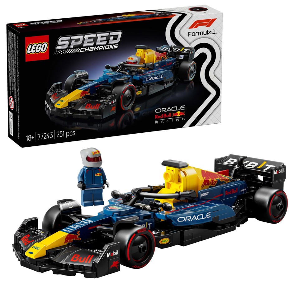 LEGO Speed Champions 77243 Auto da Corsa F1 Oracle Red Bull Racing RB20
