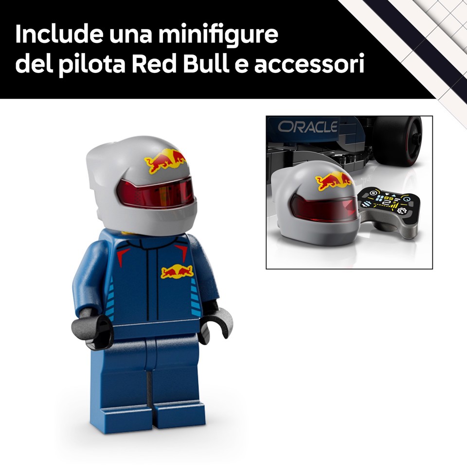 LEGO Speed Champions 77243 Auto da Corsa F1 Oracle Red Bull Racing RB20