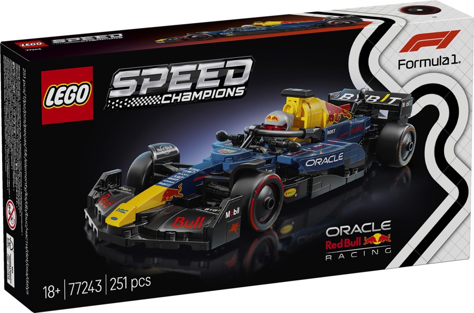 LEGO Speed Champions 77243 Auto da Corsa F1 Oracle Red Bull Racing RB20 Macchina da Collezione, Regalo Uomo, Donna e Adulti