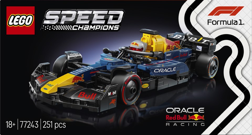 LEGO Speed Champions 77243 Auto da Corsa F1 Oracle Red Bull Racing RB20 Macchina da Collezione, Regalo Uomo, Donna e Adulti