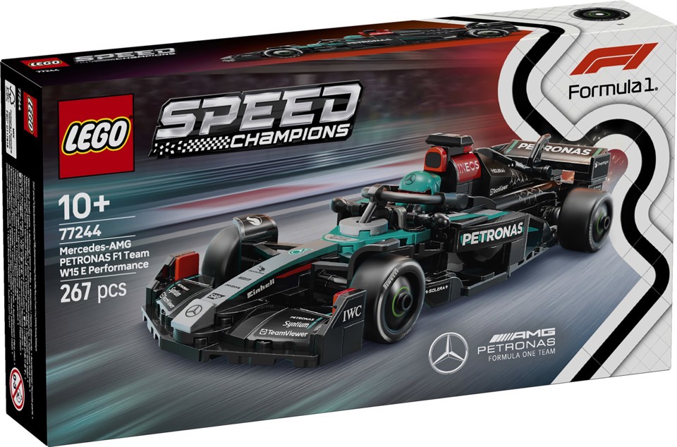 LEGO Speed Champions 77244 Auto da Corsa Mercedes-AMG PETRONAS F1 W 15