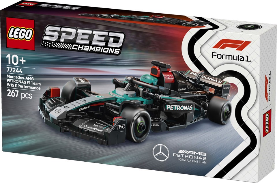 LEGO Speed Champions 77244 Auto da Corsa Mercedes-AMG PETRONAS F1 W 15