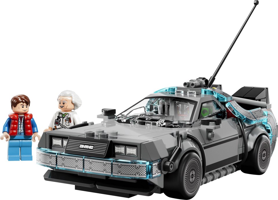 LEGO Speed Champions 77256 Macchina del Tempo di Ritorno al Futuro Giocattolo con 2 Minifigure, Regalo per Bambini e Bambine 9+