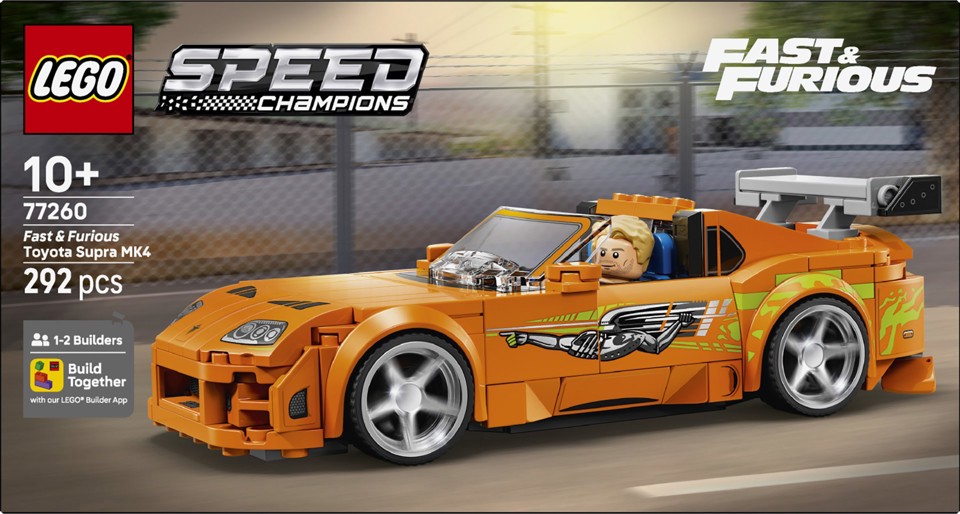 LEGO Speed Champions 77260 The Fast and The Furious Toyota Supra MK4