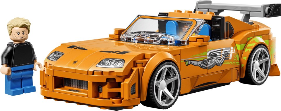LEGO Speed Champions 77260 The Fast and The Furious Toyota Supra MK4, Macchina Giocattolo con Minifigure, Regalo STEM da 10+