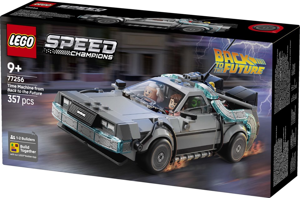 LEGO Speed Champions Macchina del tempo di Ritorno al futuro